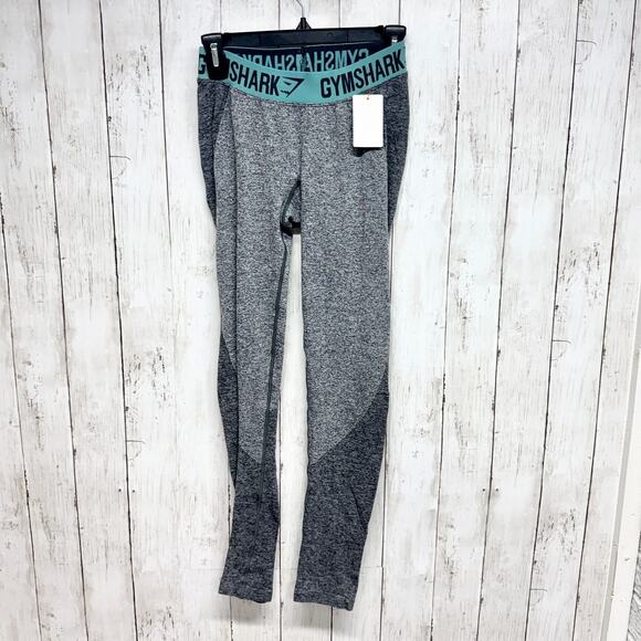 Gymshark Pants - Gymshark Pants Women Size Small Gray Dry Moisture Seamless Compression Leggings
